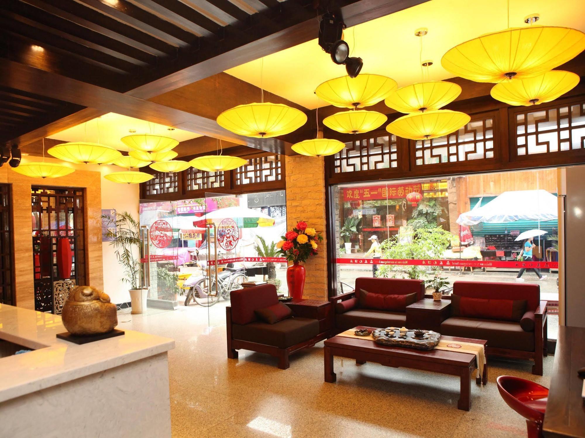 Yangshuo Morning Sun Hotel Exterior foto