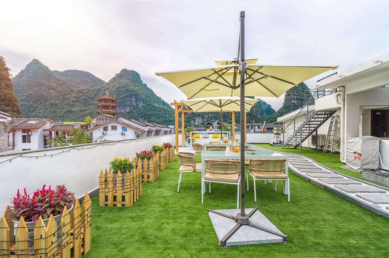 Yangshuo Morning Sun Hotel Exterior foto