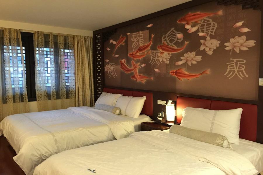 Yangshuo Morning Sun Hotel Exterior foto